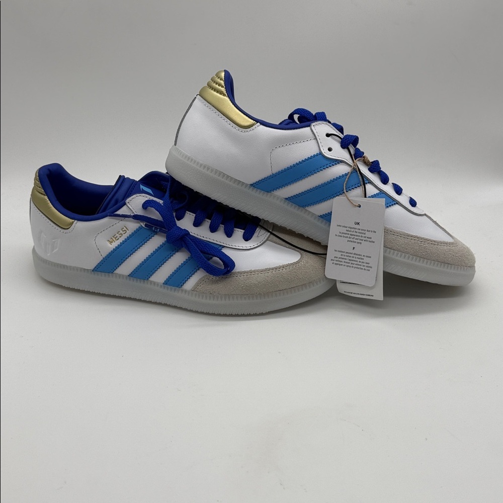 New Mens Adidas Originals Samba Messi Special Edition Casual Shoes size 7 - Picture 4 of 8